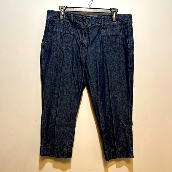 New York & Company Pants - New York & Company‎ Blue Denim Capri Pants